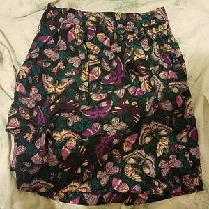 Butterfly patterned mini skirt ASO Teen Wolf
